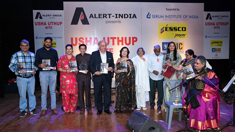 Usha Uthup Nite at ALERT–INDIA